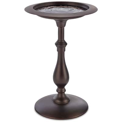 Classic Bronze Bird Bath Pedestal