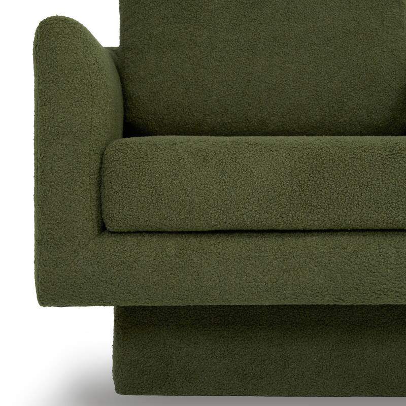 Luxurious Teddy Velvet Swivel Chair for Ultimate Comfort and Style
