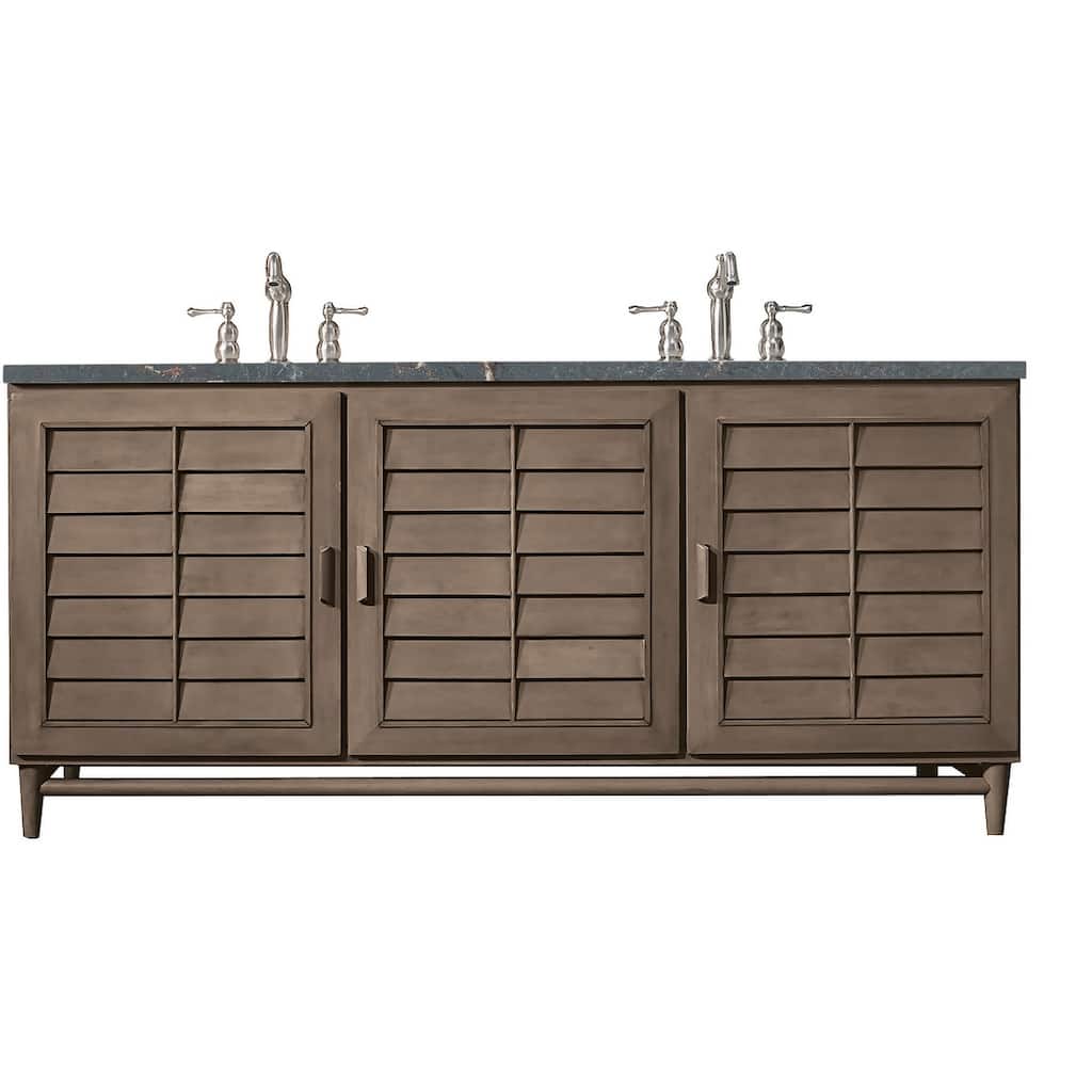 James Martin Vanities 620-V72-FPBL Portland 72" Free Standing Double