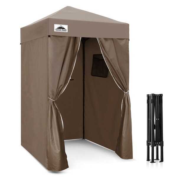 EAGLE PEAK Flex Ultra Compact 4x4 Pop-up Canopy, Sun Shelter