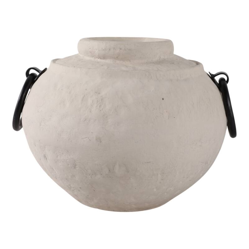 Pottery Ecomix Vase with Handles Modern Boho Style Versatile Display