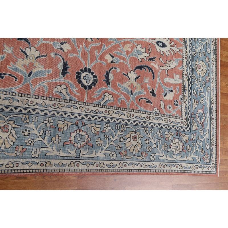 Floral Oriental Sultanabad Ziegler Turkish Wool Area Rug Hand-knotted - 9'9" x 13'0"