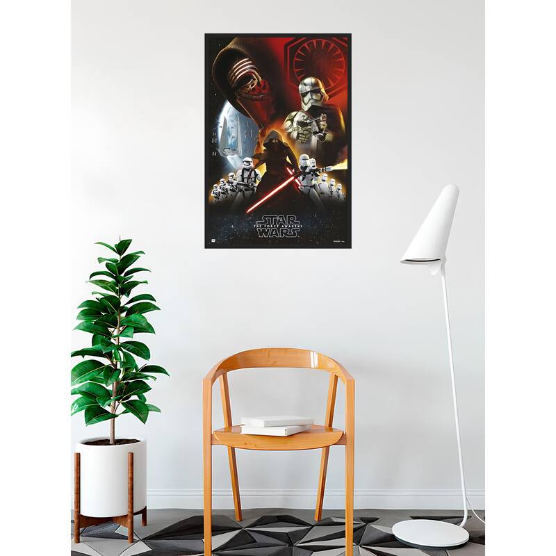 Force Awakens - Empire Black Framed Art Poster - 24 x 36 Inch