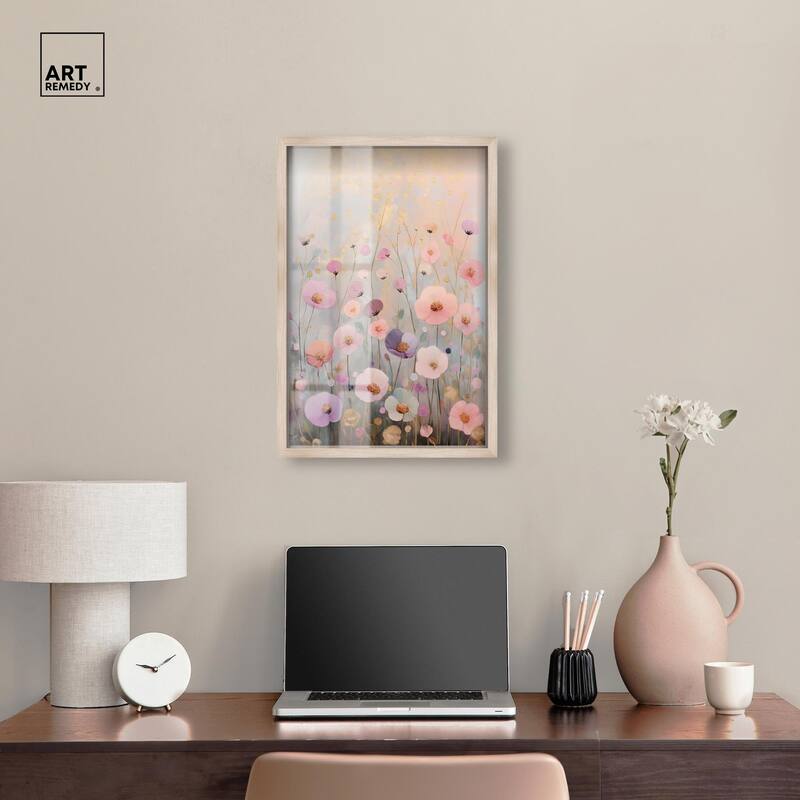Tiny Blooms II Shadowbox by Art Remedy