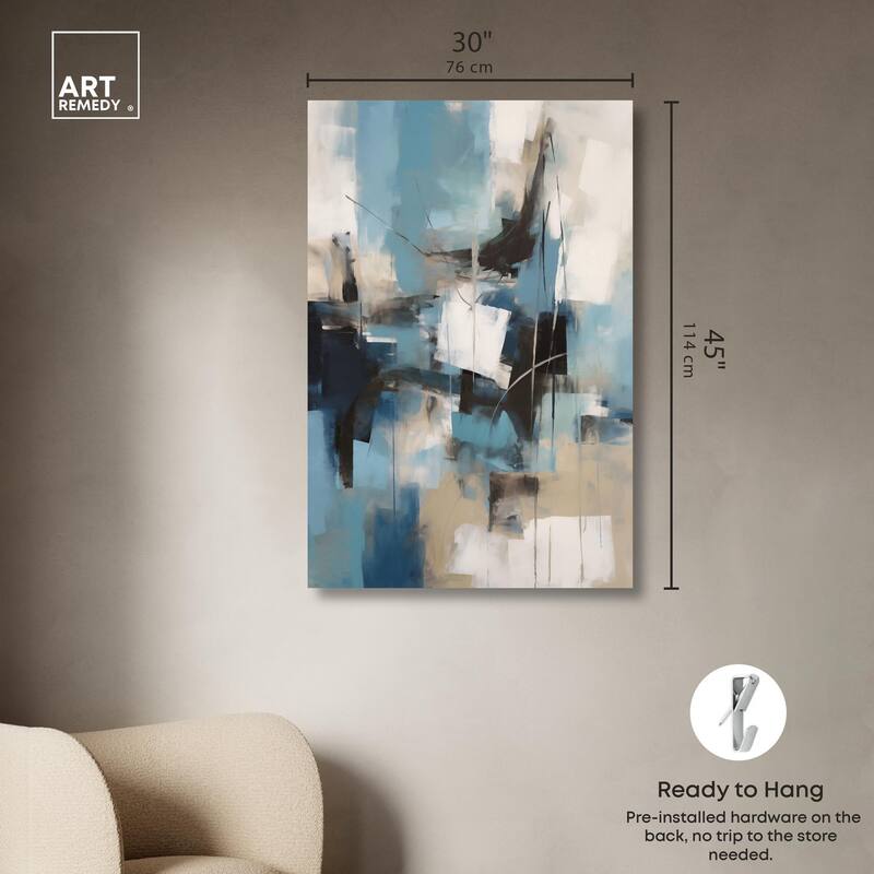 Glimpse of Infinity I Canvas by Art Remedy, Gallery Wrapped