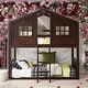 preview thumbnail 2 of 40, Multifunction Twin Over Twin House Bunk Bed With Ladder For Bedroom