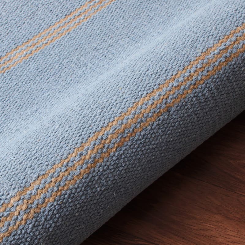 Sevita Striped Jute Area Rug