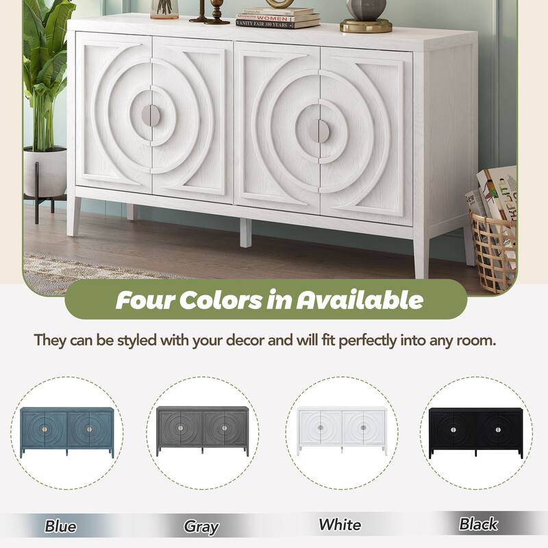 Buffet Sideboard Console Tables Storage Cabinets for Entry Living Room