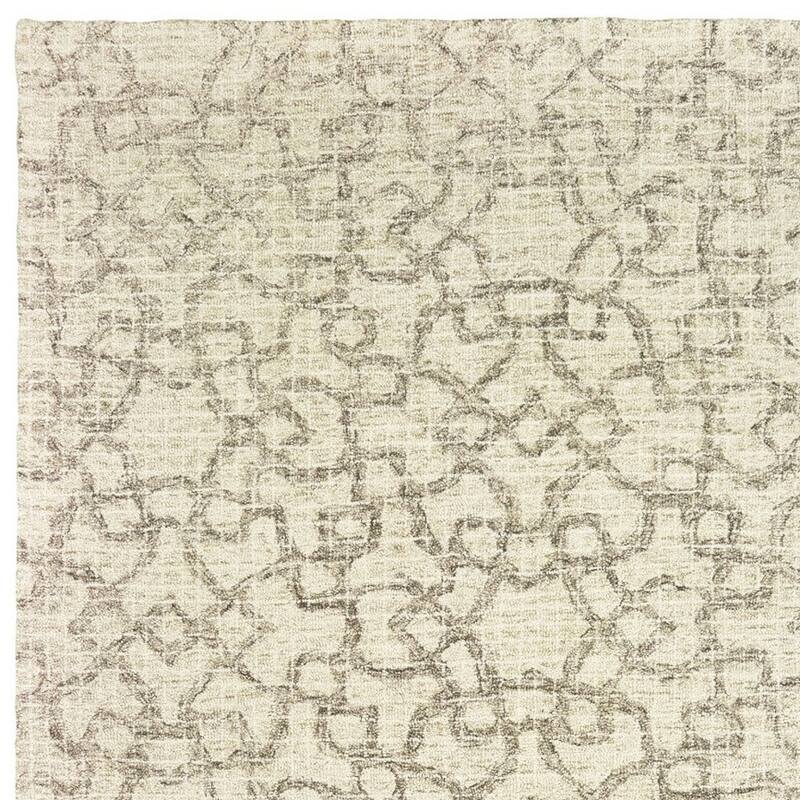 HomeRootsGeometric Transitional Rectangle Area Rug