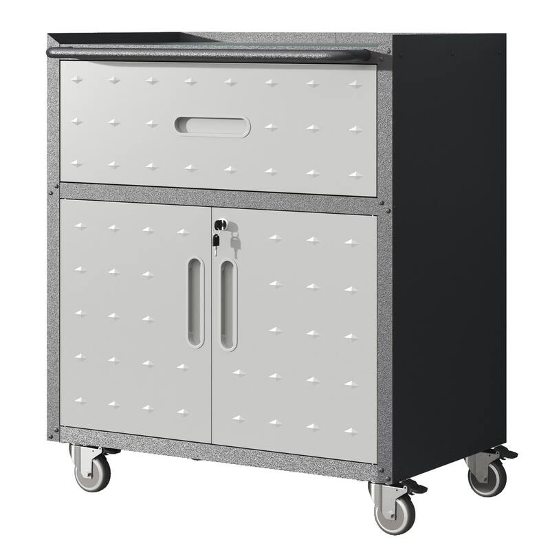 Heavy-Duty Mobile Tool Cabinet for Garage