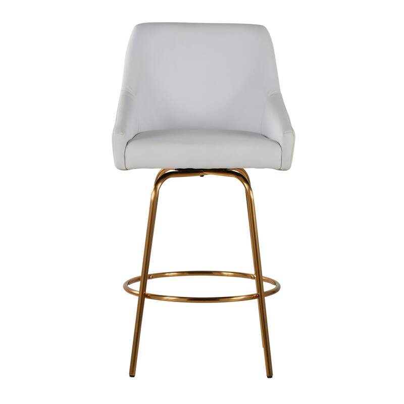 Hannah 26" Fixed-Height Counter Stool - Set of 2