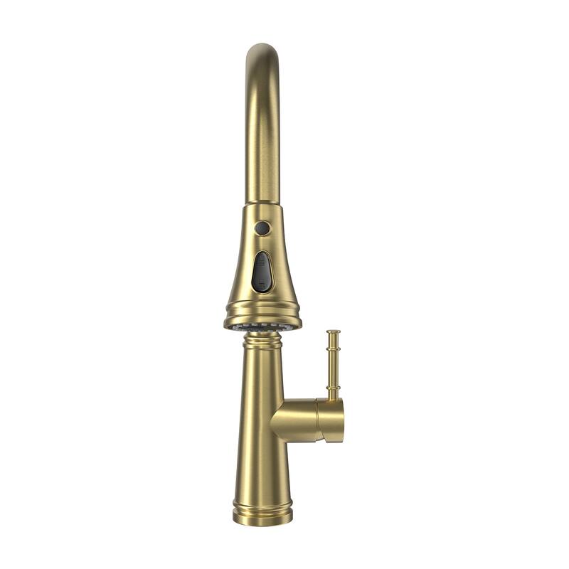 Single Lever Kitchen Sink Faucets with Pullout Sprayer