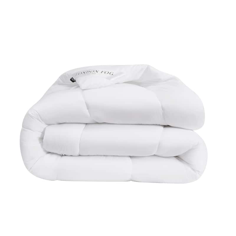 London Fog Ultra Soft Down Alternative Comforter - White - Twin
