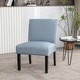 preview thumbnail 12 of 18, Roundhill Furniture Botticelli Upholstered Slipper Accent Chair