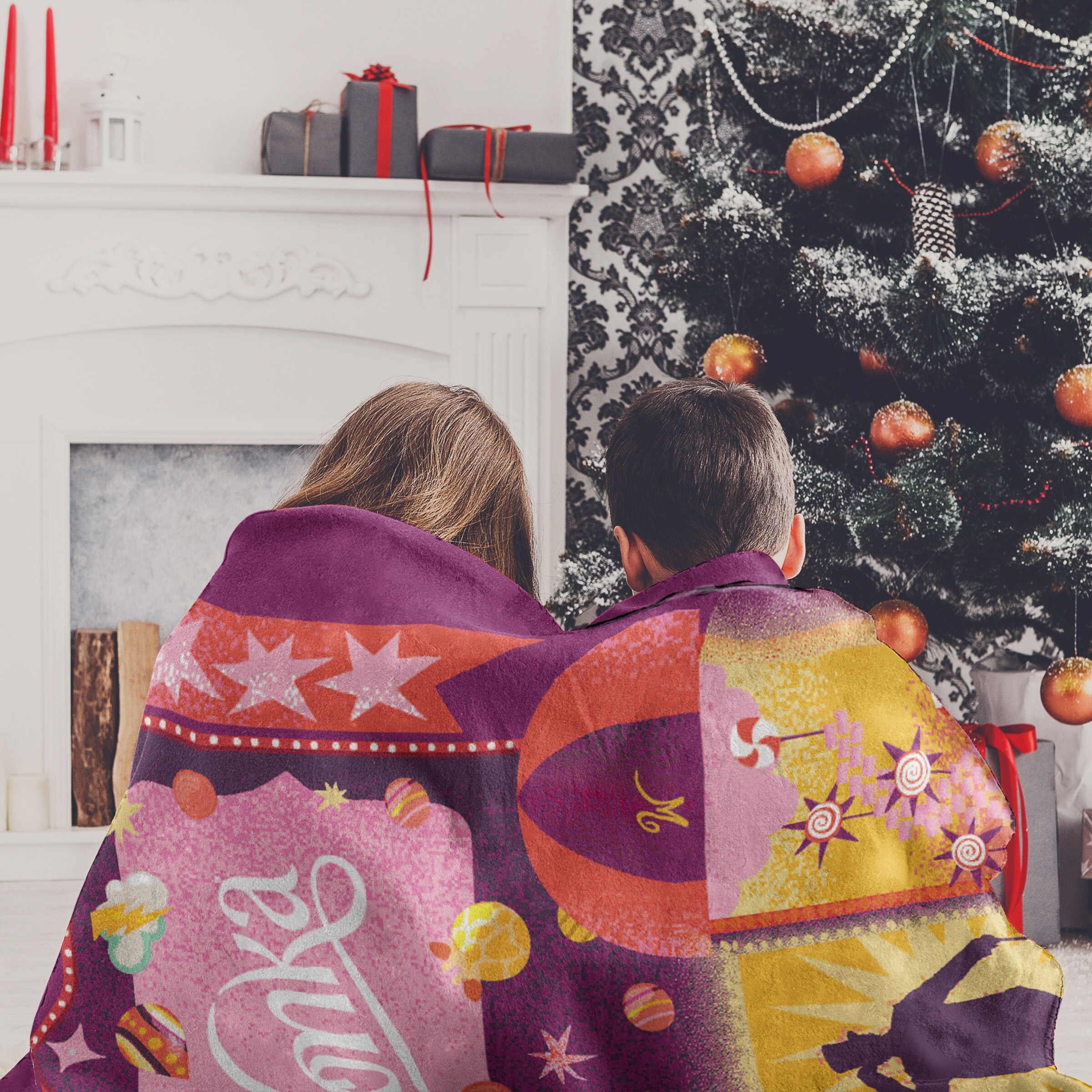 Willy Wonka Mov Wonka Away Micro Raschel Throw