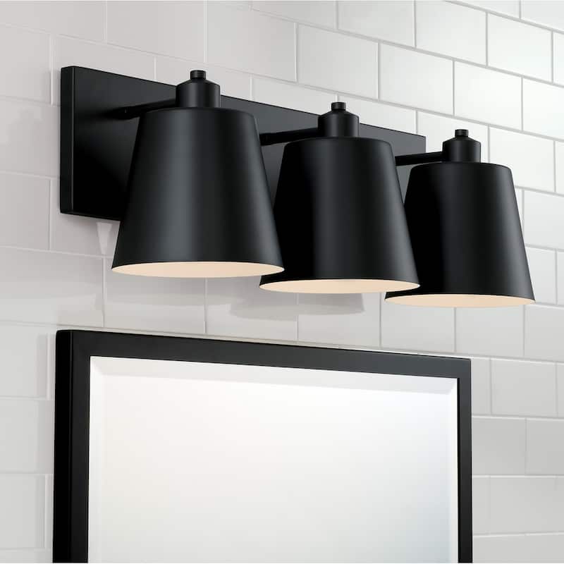 Alden 3-Light Vanity - 24"W x 8.5"H x 8.25"E