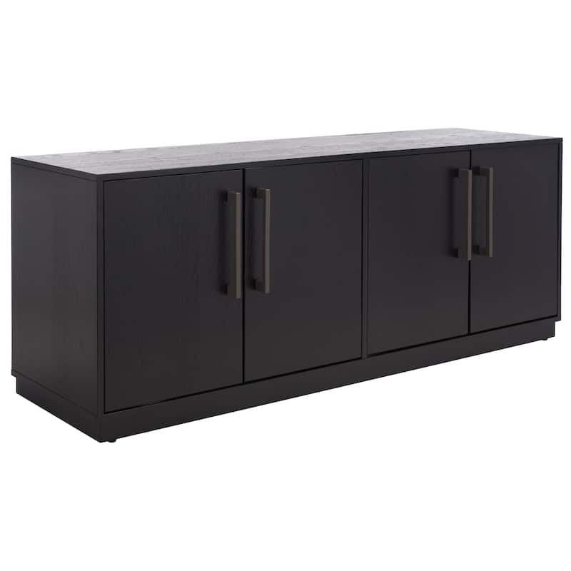 SAFAVIEH Couture Amadea 4 Door Media Stand - 58 In W x 17 In D x 24 In H - 58Wx24Dx17H