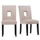 preview thumbnail 27 of 43, Mendoza Keyhole Back Dining Chair (Set of 2) by iNSPIRE Q Bold