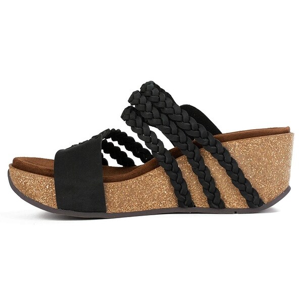 white mountain chantilly wedge sandal