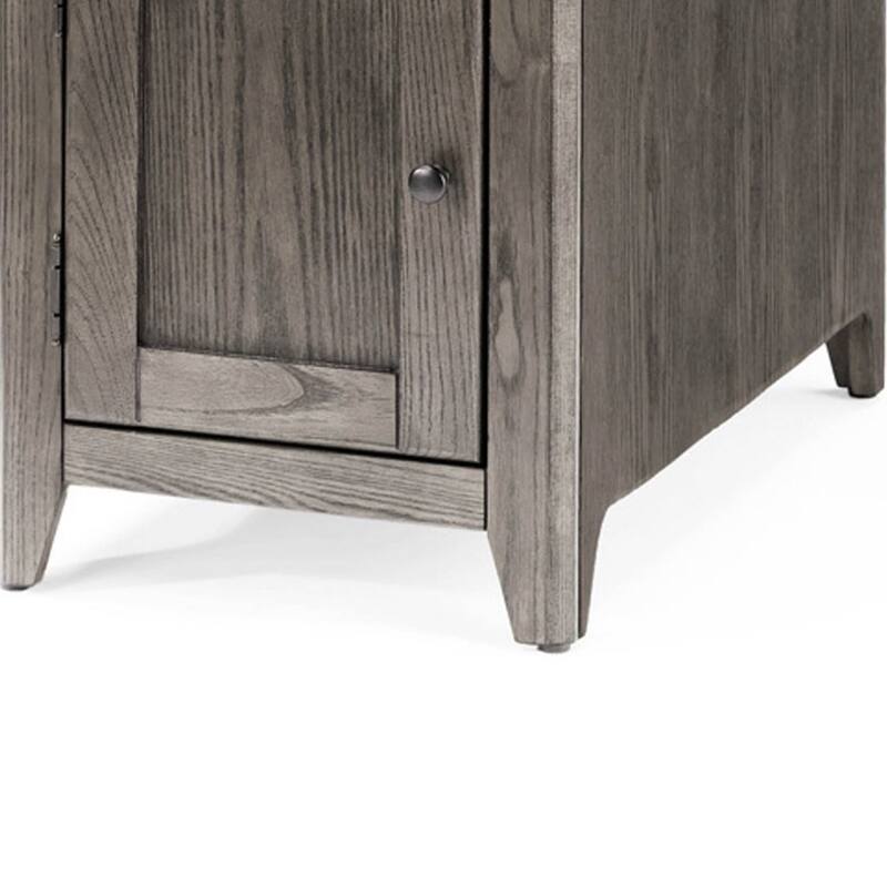 Chromcraft Peter Revington End Table in Gray Finish