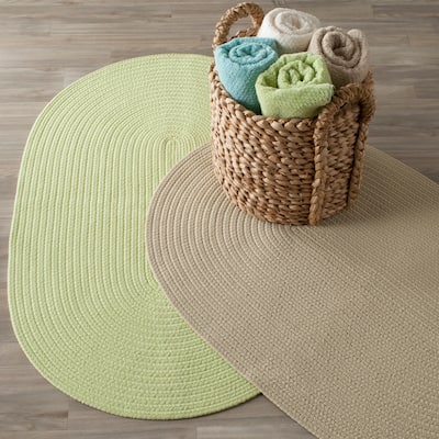 Martha Stewart by SAFAVIEH Smita Solid Braided Rug