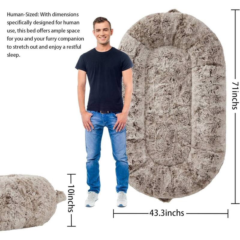 Extra Large Washable Floor Cushion, Family Lounger for Living Rooms