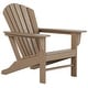 preview thumbnail 93 of 96, Altura Classic Outdoor Eco-Friendly All Weather Adirondack Chairs with Side Table (3-Piece Set)