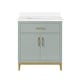 preview thumbnail 2 of 12, Ove Decors Diya 30 in. Single Sink Bathroom Vanity in Sage Green