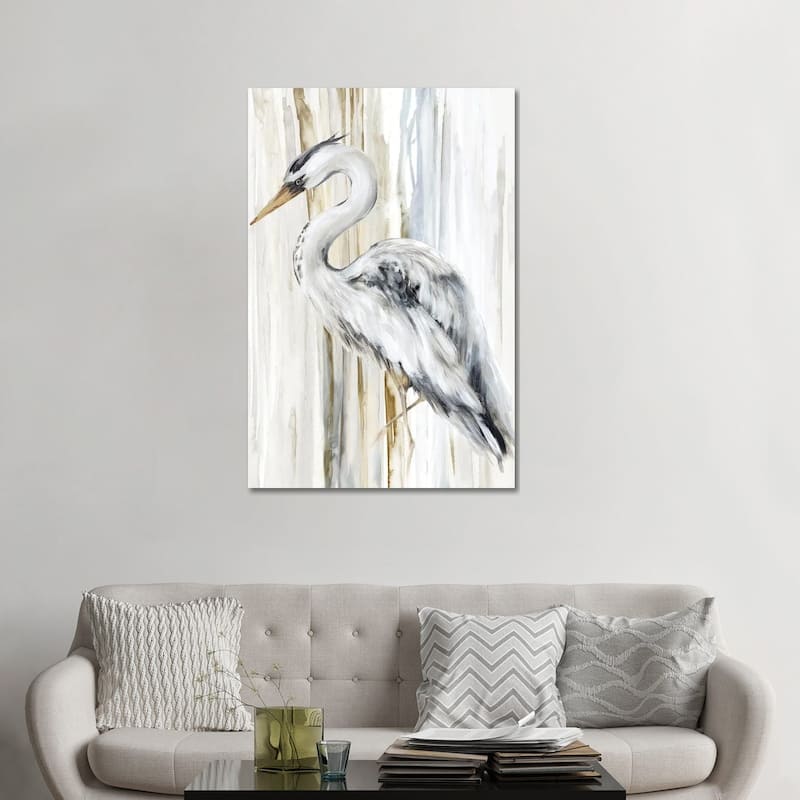 iCanvas "River Heron II" by Eva Watts Canvas Print - 48x32x1.5