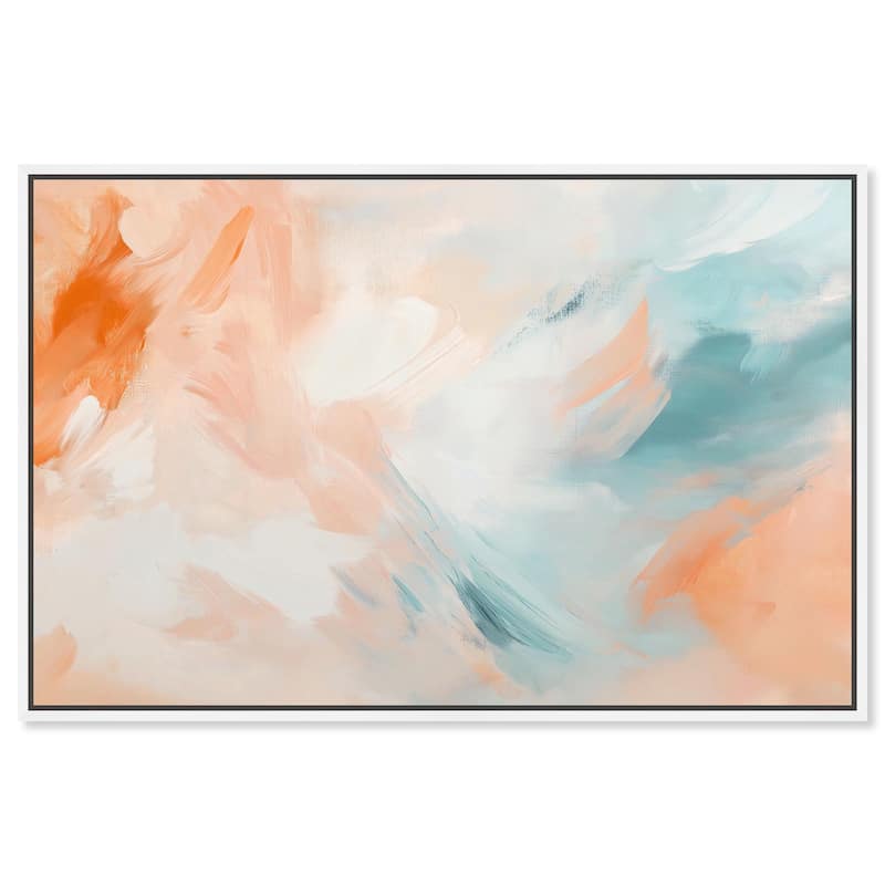 Sunrise Palette II Canvas by Art Remedy - 15" x 10" - White
