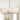 Zjvaive 8-Light Farmhouse Rectangular Fabric Chandelier White Shade Linear Island Light for Kitchen Island