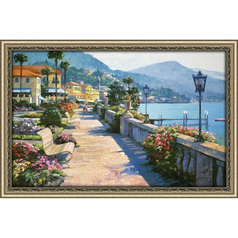 "Bellagio Promenade" by Howard Behrens Print on Acrylic