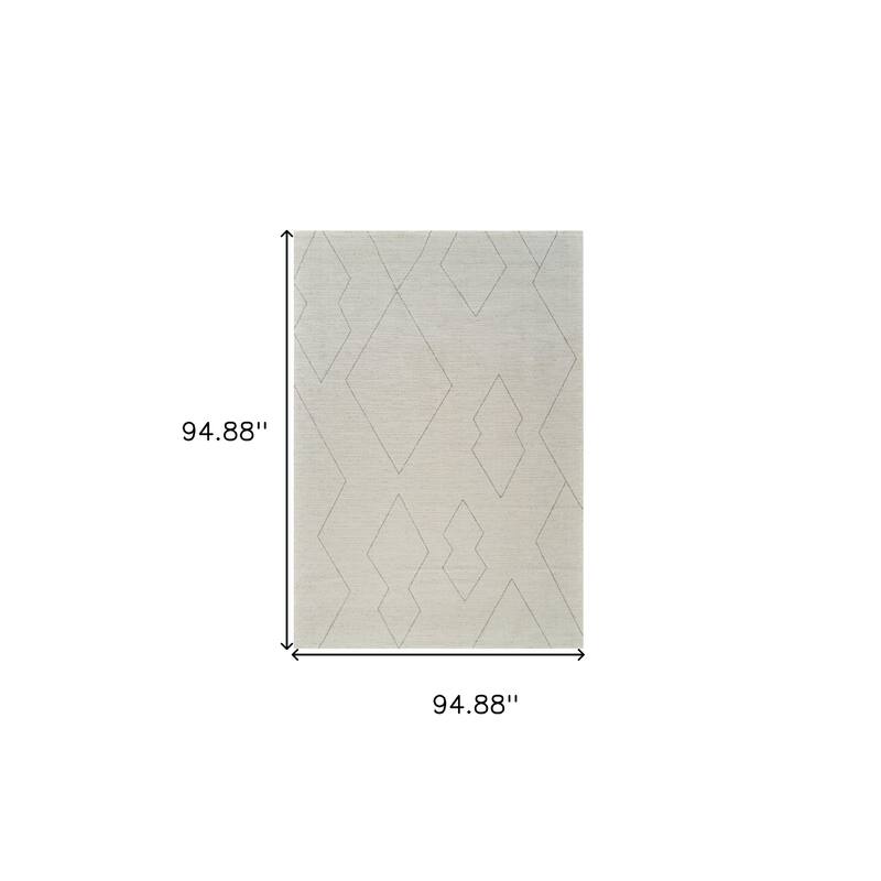 Betab Distressed Abstract Modern Stain Resistant Woven Durable Area Rug By HomeRoots