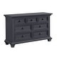 preview thumbnail 6 of 11, Oxford Baby Weston 7 Drawer Dresser Midnight Slate