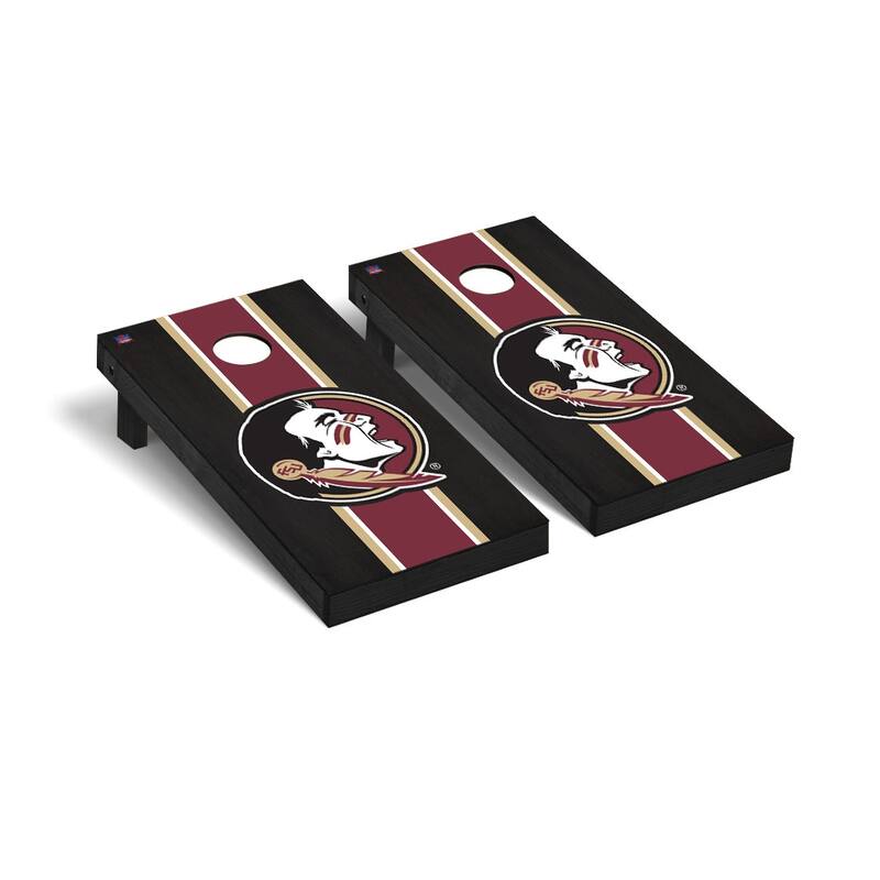 Florida State FSU Seminoles 2x4 Pro Cornhole Boards - V2 - Include Team Bags + LED Lights