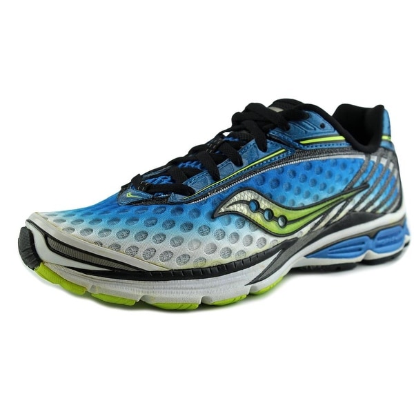 Round Toe Synthetic Blue Running Shoe 