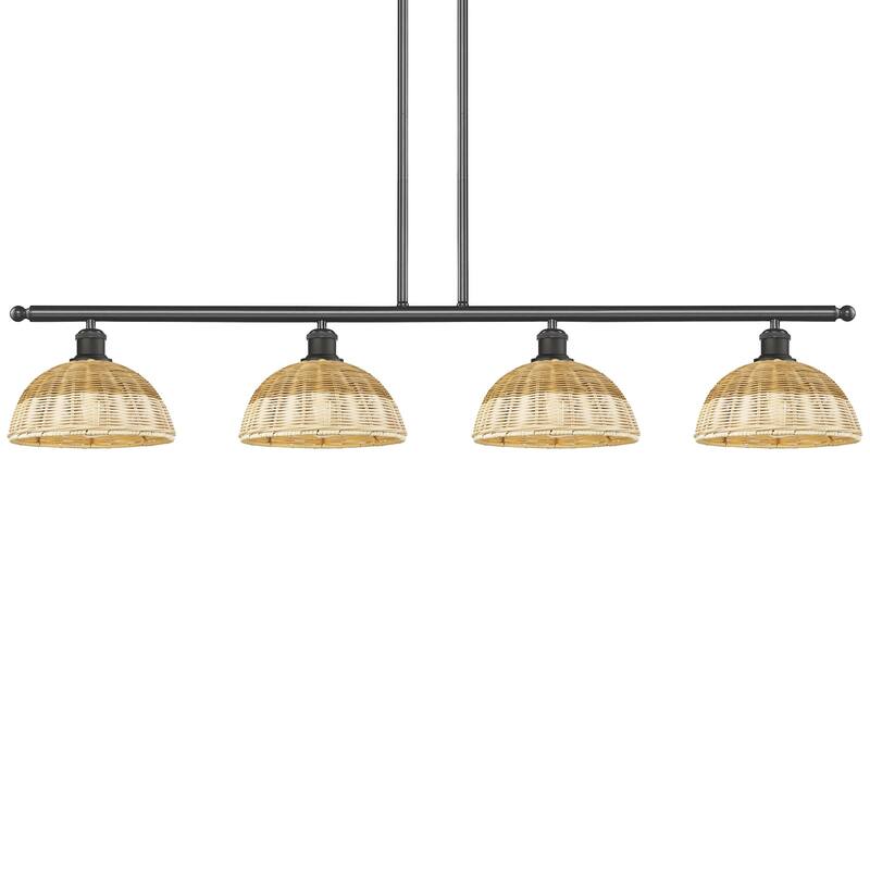 Innovations Lighting 516-4I-9-48 Bristol Natural II Linear Bristol - Oil Rubbed Bronze / Natural