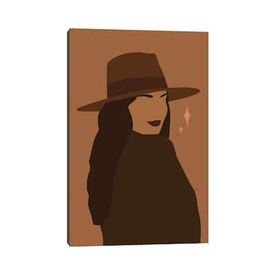 iCanvas "Woman With Hat Art" by Tysee Ciage Canvas Print