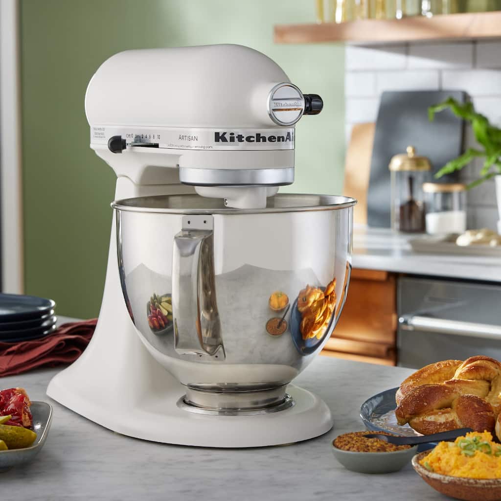 KitchenAid Artisan Series 325-Watt Tilt-Back Head Stand Mixer in Porcelain