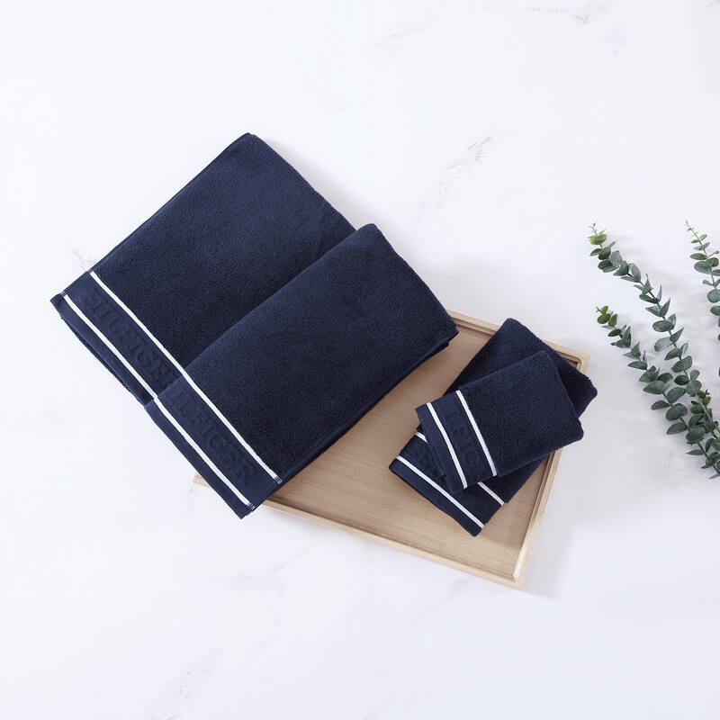 Tommy Hilfiger Legacy Cotton 6 Piece Towel Set - 6 Piece