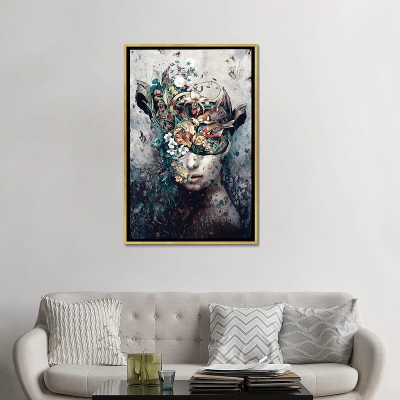 iCanvas "Source Of Life" by Riza Peker Framed Canvas Print