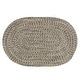 preview thumbnail 15 of 33, Farmstand Rustic Braided Tweed Oval Area Rug