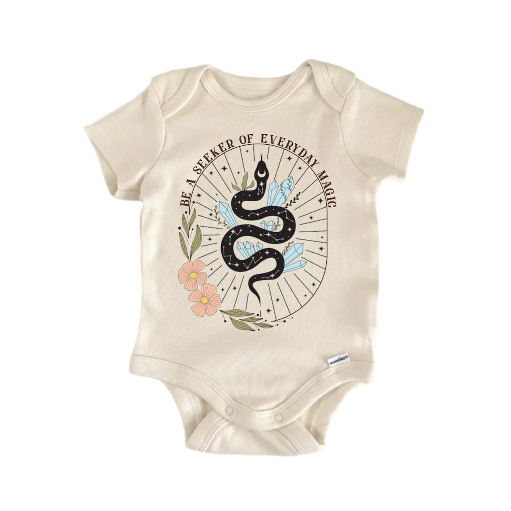 Seeker Everyday Magic Mystical - Baby Boy Girl Clothes Bodysuit Funny Cute Newborn
