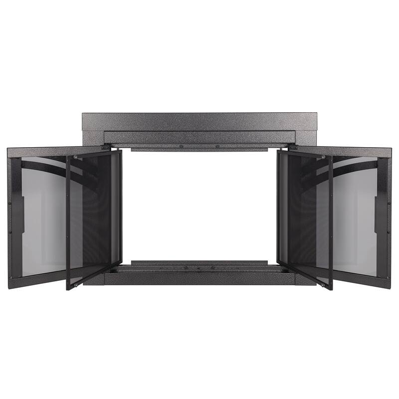 Pleasant Hearth Axel Fireplace Glass Door