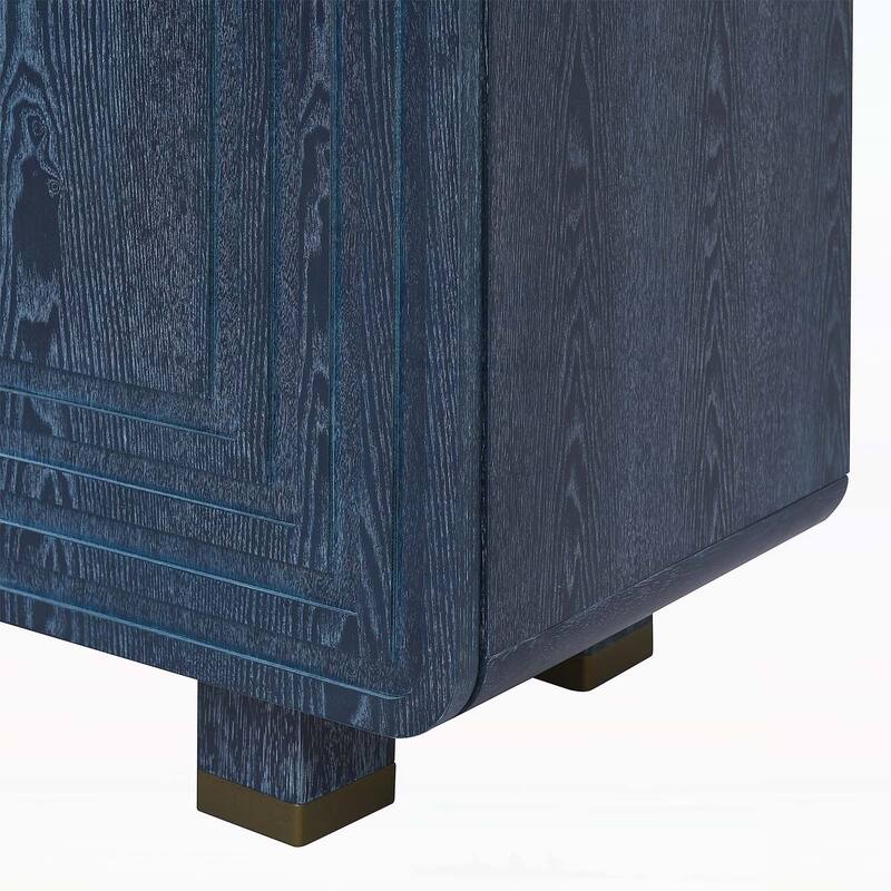 Exquisite Buffet Cabinet with Adjustable Shelves and Handcrafted Details