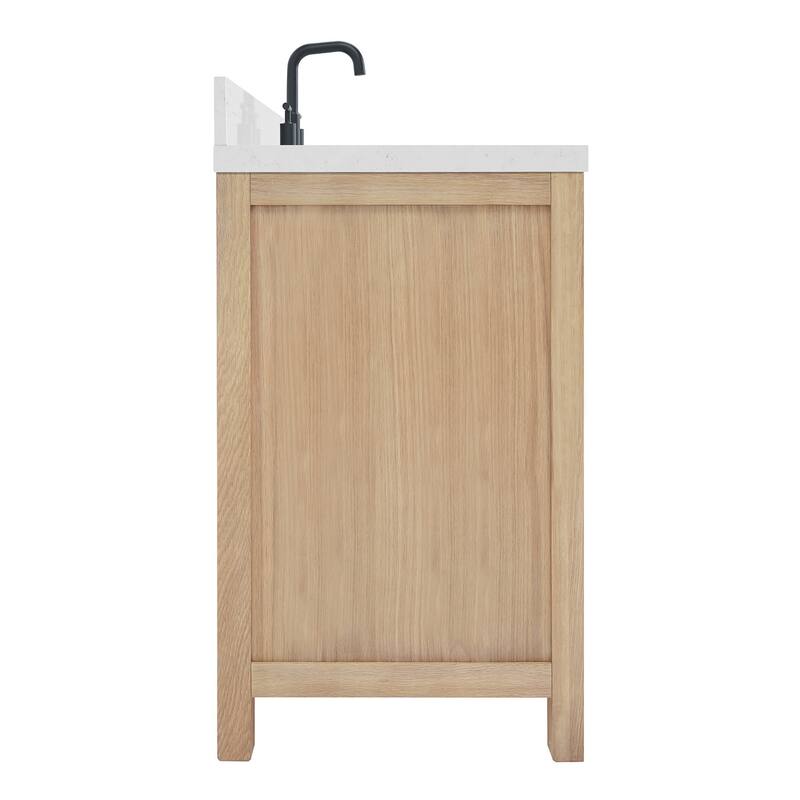 Ariel A066SCQRVO Cambridge 67" Free Standing Single Basin Vanity Set