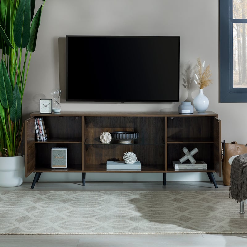 Middlebrook 60-inch Mid-Century Modern 2-Door TV Stand