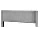 preview thumbnail 12 of 39, Queen Size Corduroy Platform Bed with Tufted Headboard and Metal Legs
