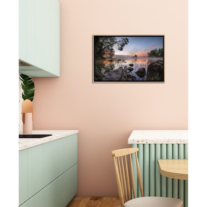 "Peaceful Morning" by keller Framed
