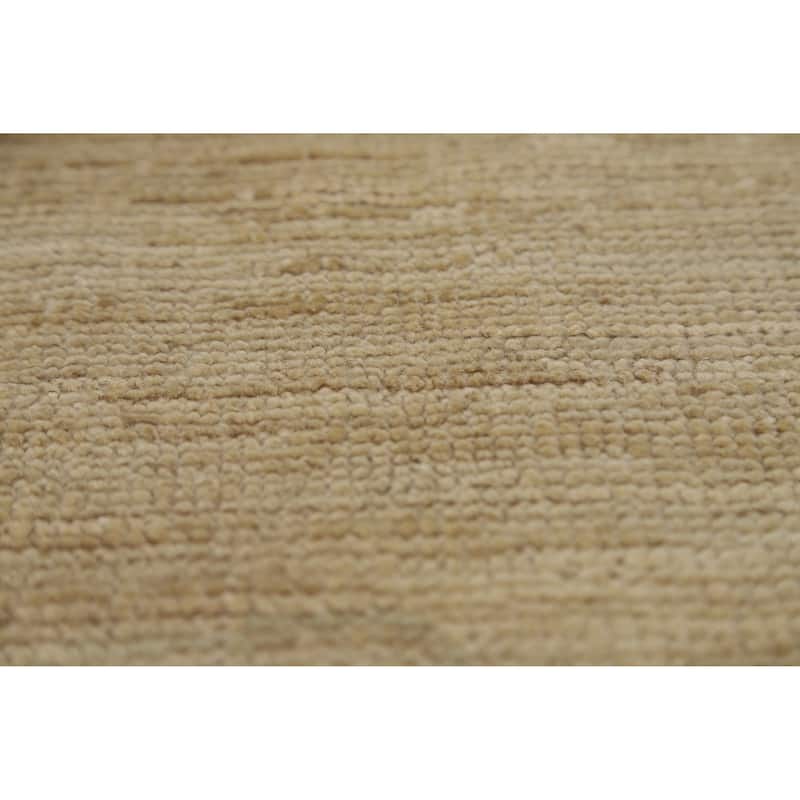 Oushak Turkish Area Rug Handmade Vegetable Dye Wool Carpet - 9'0"x 11'11"